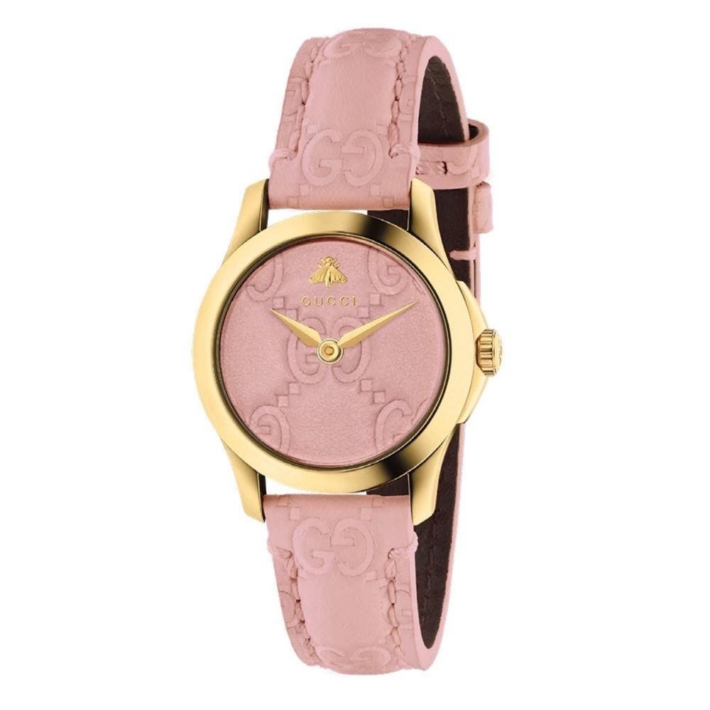 New Gucci G-Timeless Quartz Pastel Pink Watch